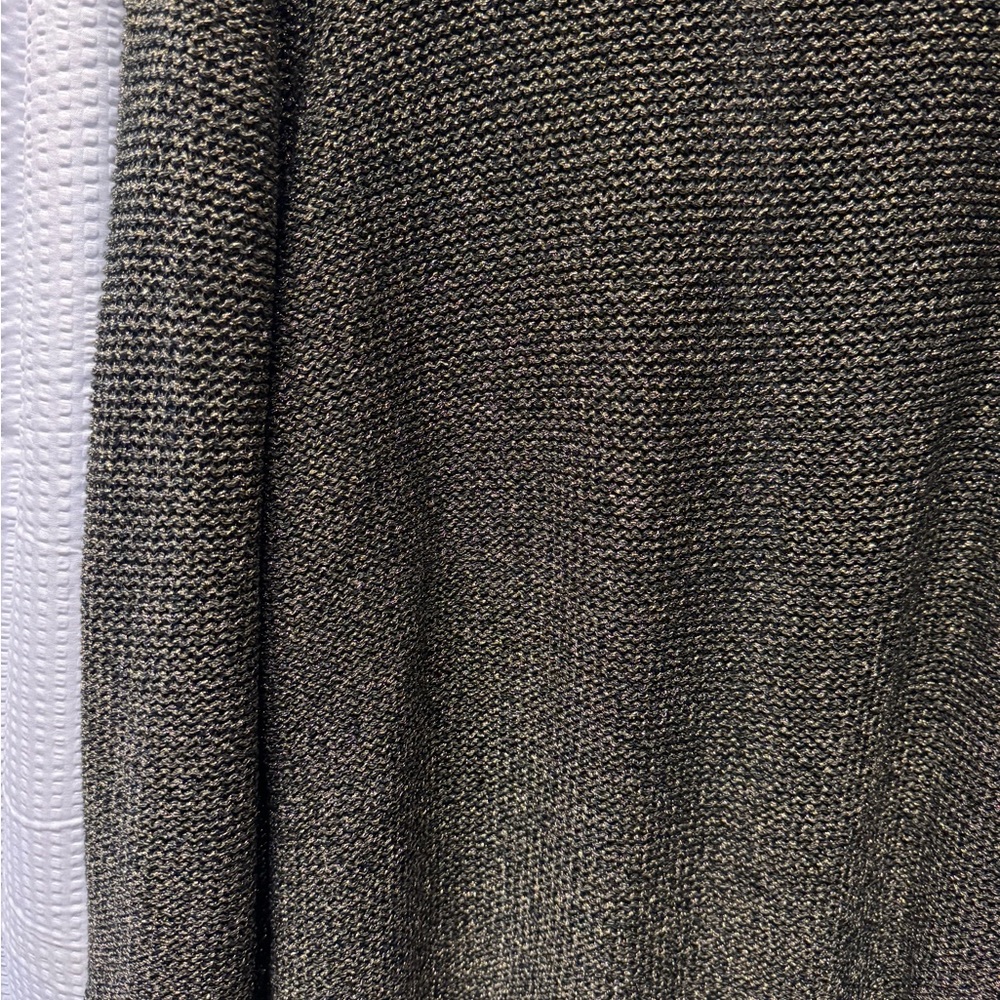 Ruby Rd. Shimmering‎ Gray Cardigan with Gold Accents - Picture 14 of 16